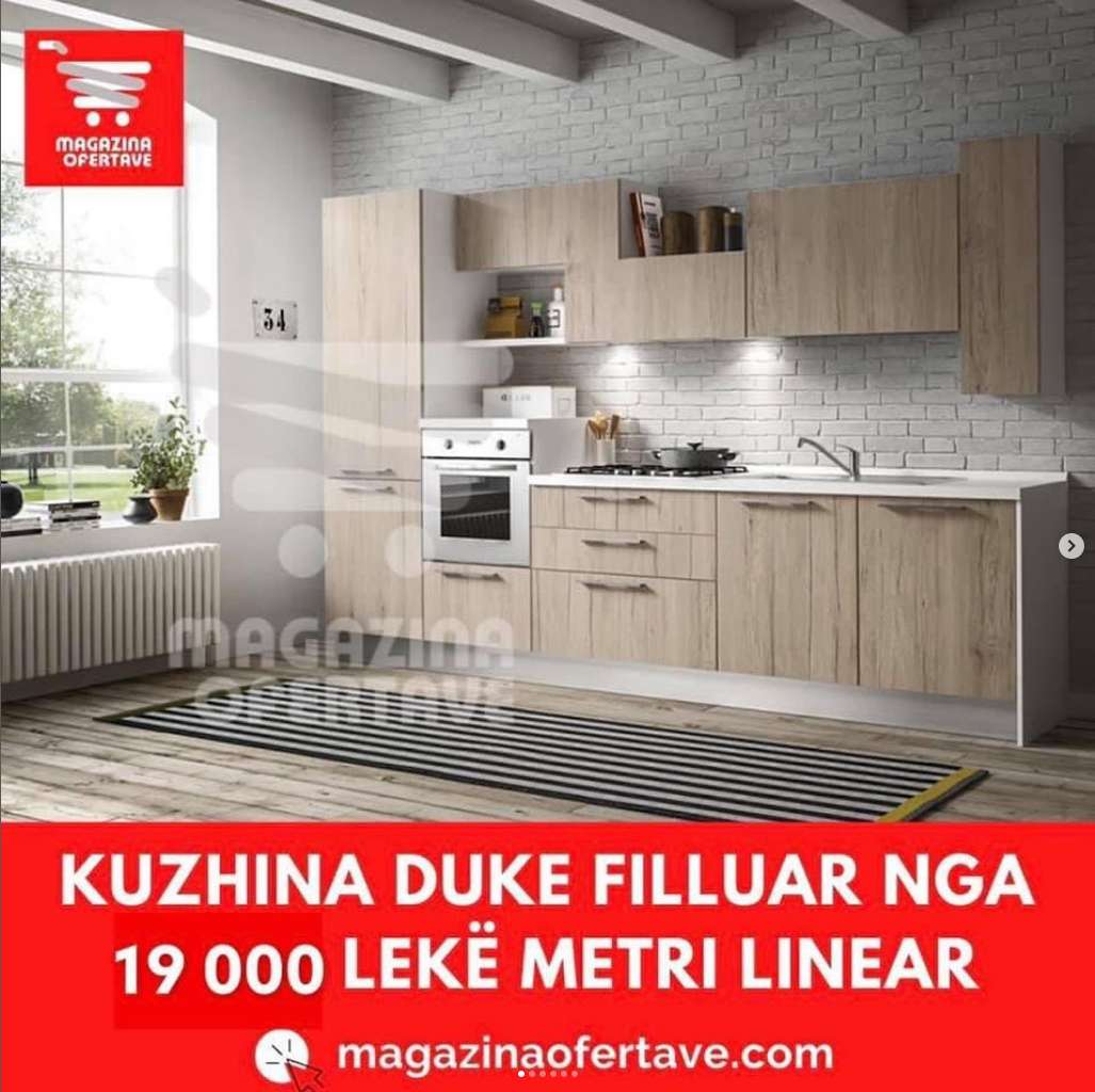 Kuzhina me porosi duke filluar nga 19 000 Lek